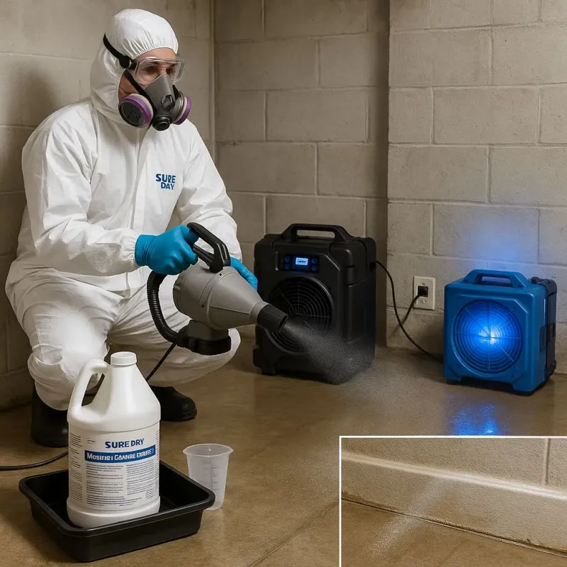 Sanitization and Odor Removal process in Sevier County, TN