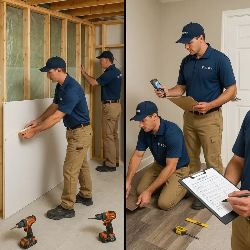 Repairs and Reconstruction process in Sevier County, TN
