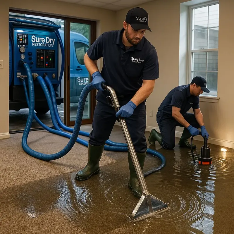 Water Extraction and Removal process in Sevier County, TN